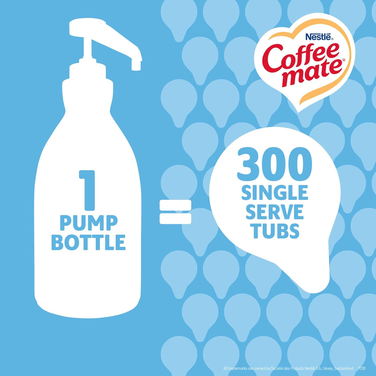 Nestle Coffee Mate Coffee Creamer, French Vanilla, Concentrated Liquid Pump Bottle, Non Dairy, No Refrigeration, 50.7 oz